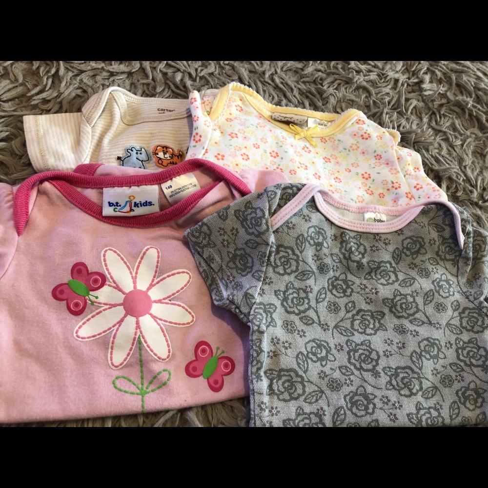 Baby Girl Bundle Onesies (3-6 Months)